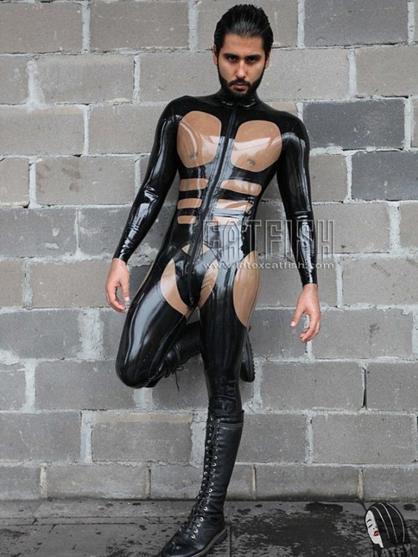Latex Catsuit CF-CANV14298