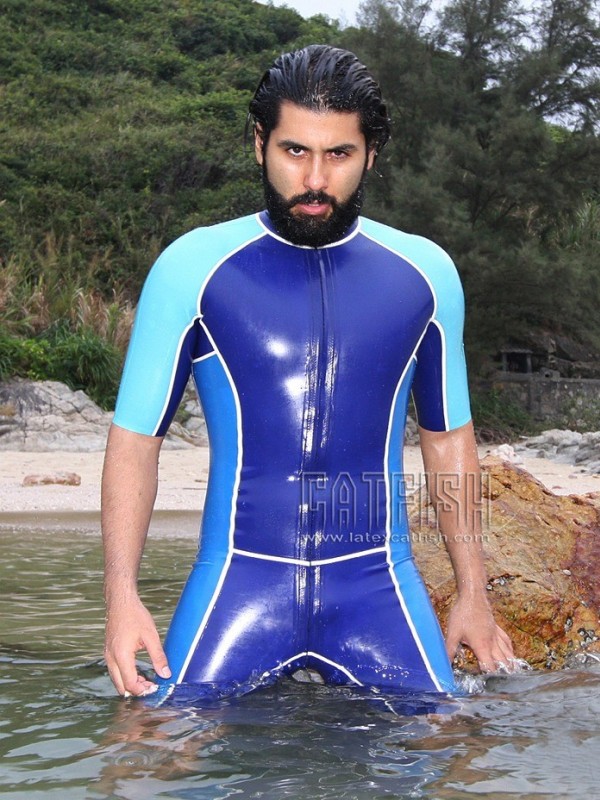Latex Catsuit CF-CANV15355