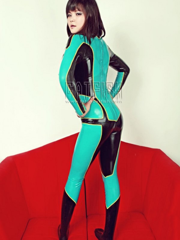 Latex Catsuit CF-CANV185