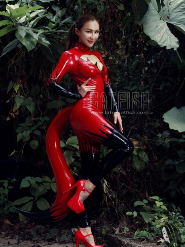 Latex Catsuit CF-CANV967