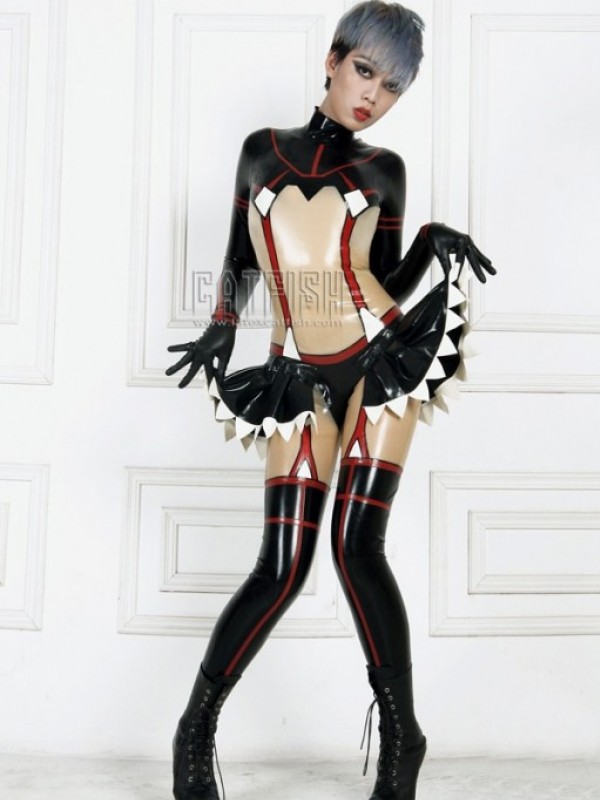 Latex Catsuit CF-CANV14230